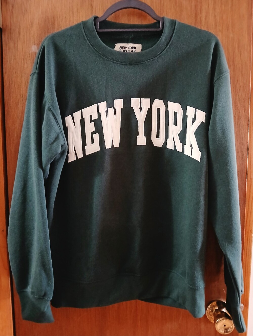 Unisex New York Sweater Top, Size M